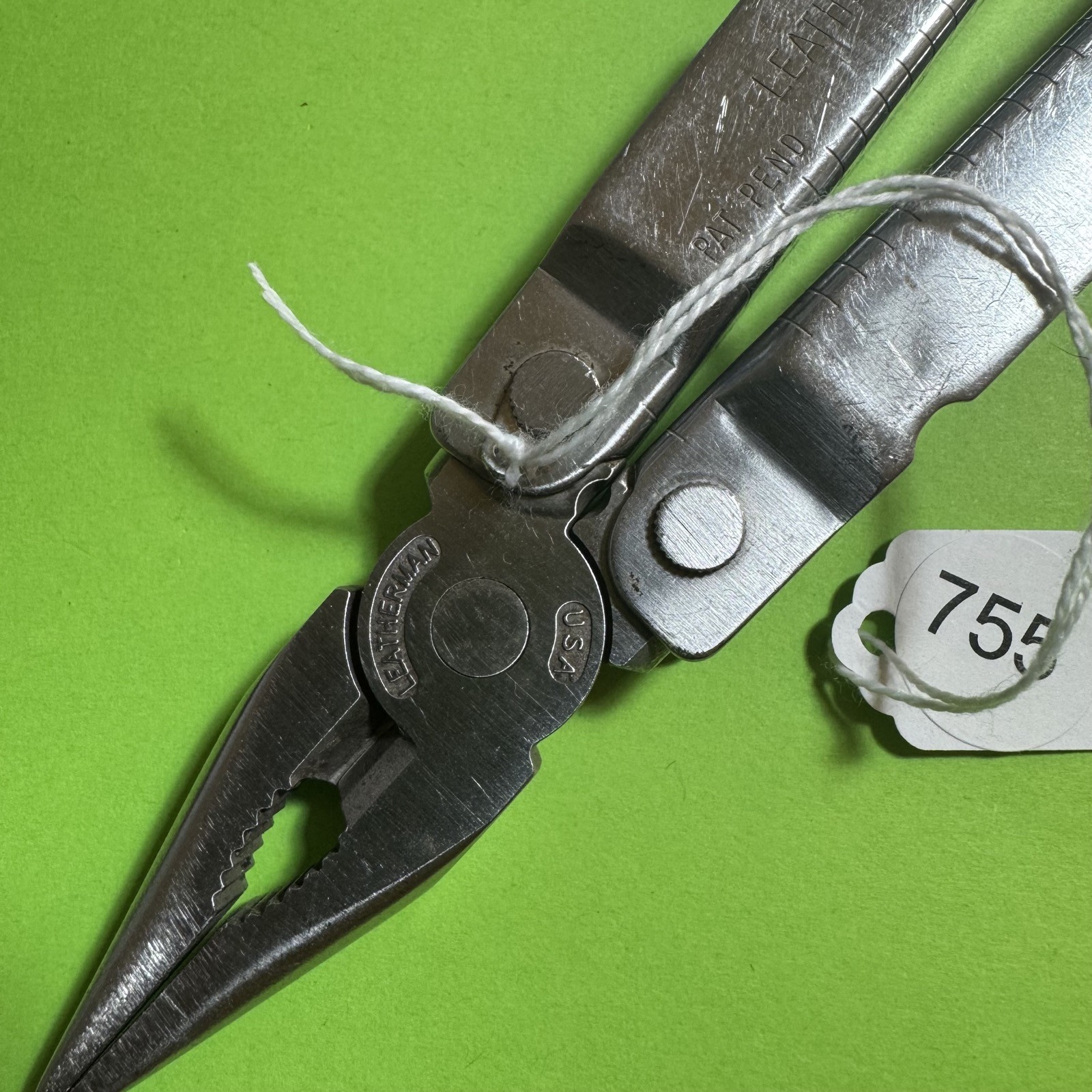 Leatherman Super Tool Plier Multi Tool Pocket Knife New Nylon Sheath EDC #755