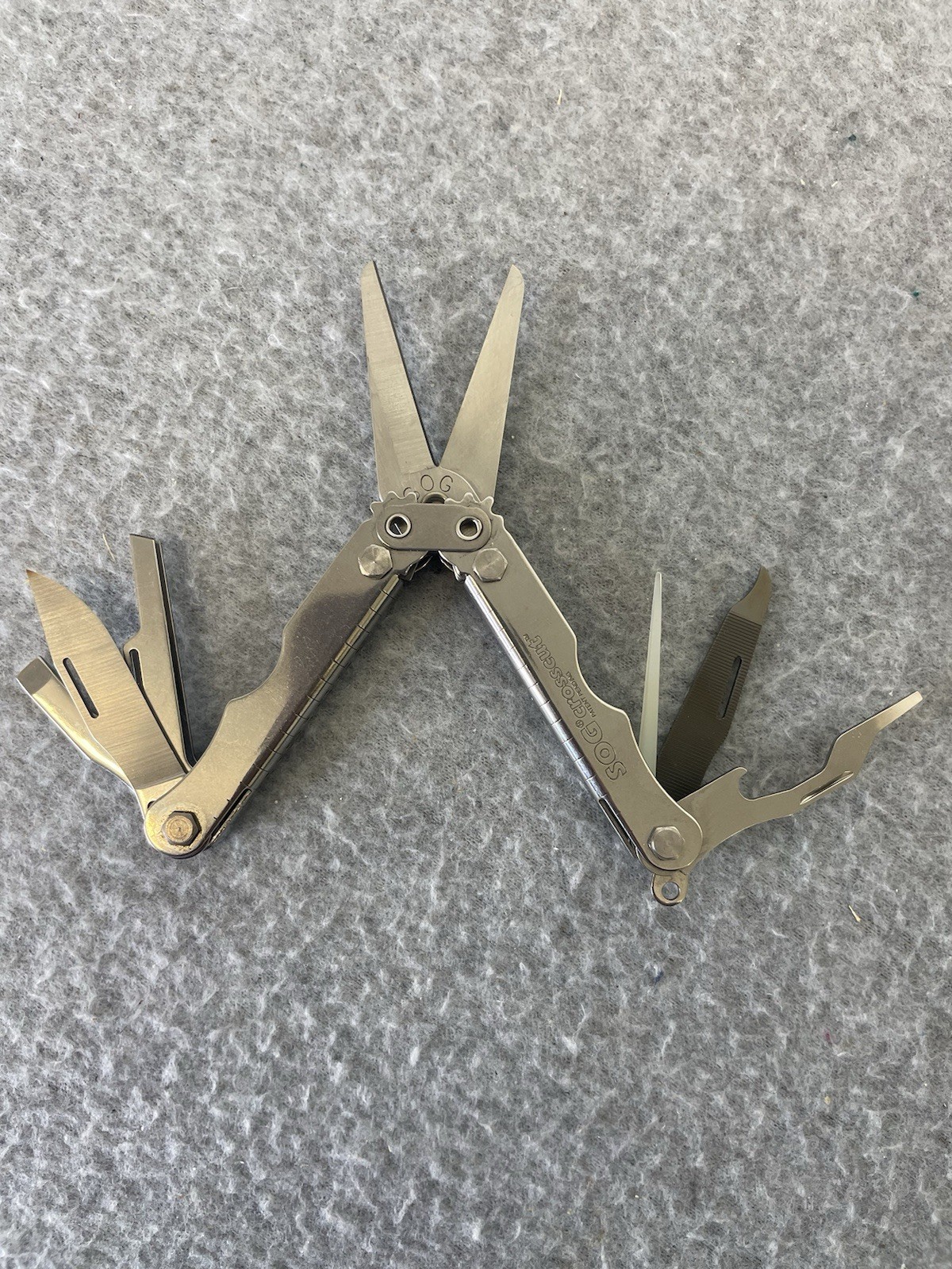 SOG Crosscut Tools Multi Tool 1980’s New In Box Made in USA