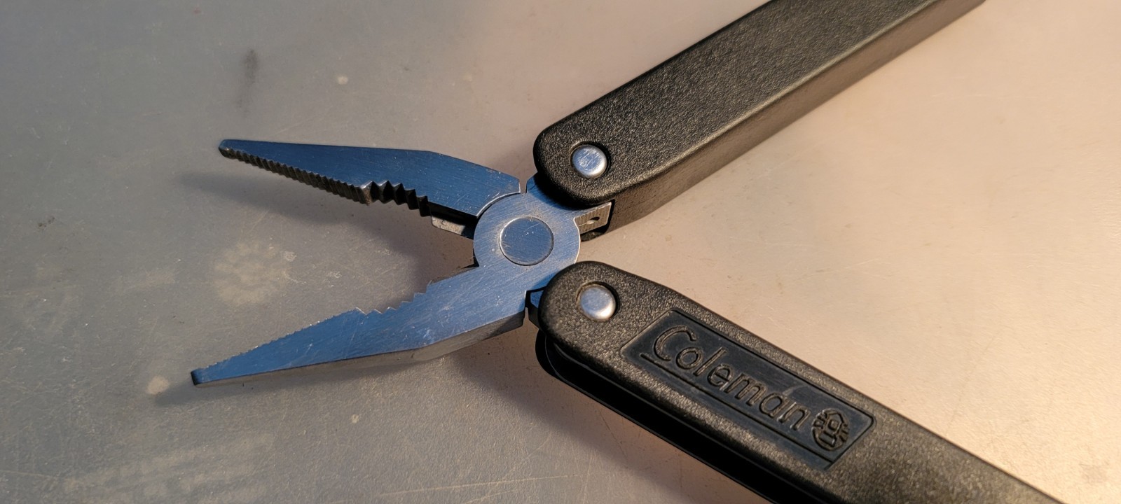 Coleman Swiss Army 9 Multi-Tool Pliers Great Condition, Nice!