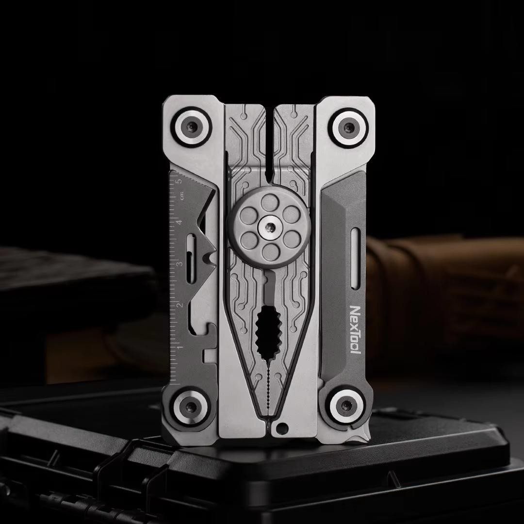 Alicate Nextool Silver Blade 14 en 1 EDC,alicates plegables de bolsi (NE20182)