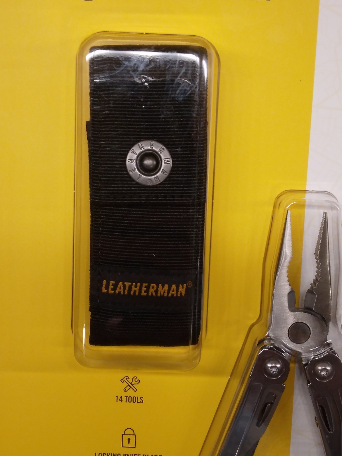 LEATHERMAN SIDEKICK® 14 Tool Stainless Steel Multi-Tool Stainless Steel