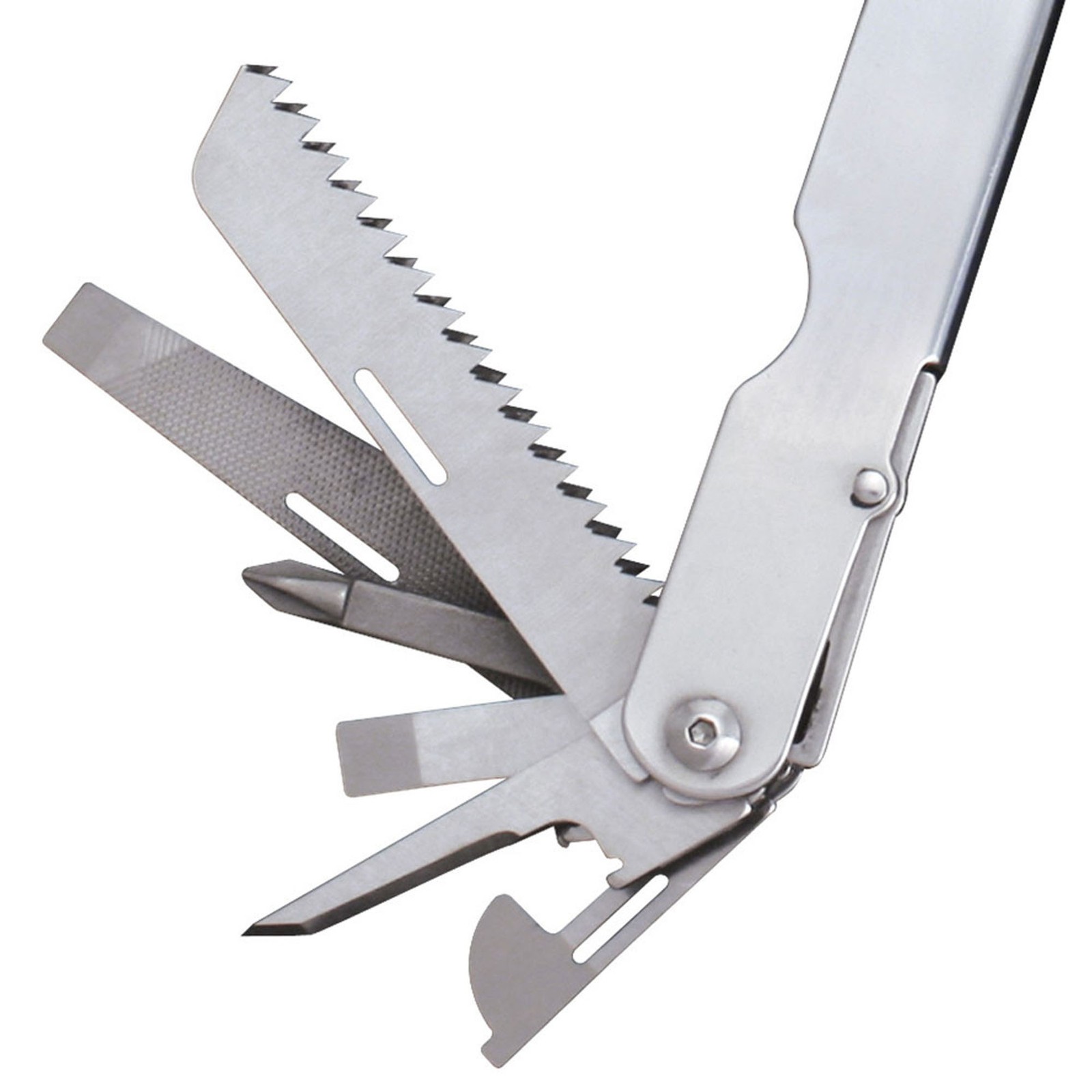 SOG Powerlock Satin V-Cutter with Nylon Sheath