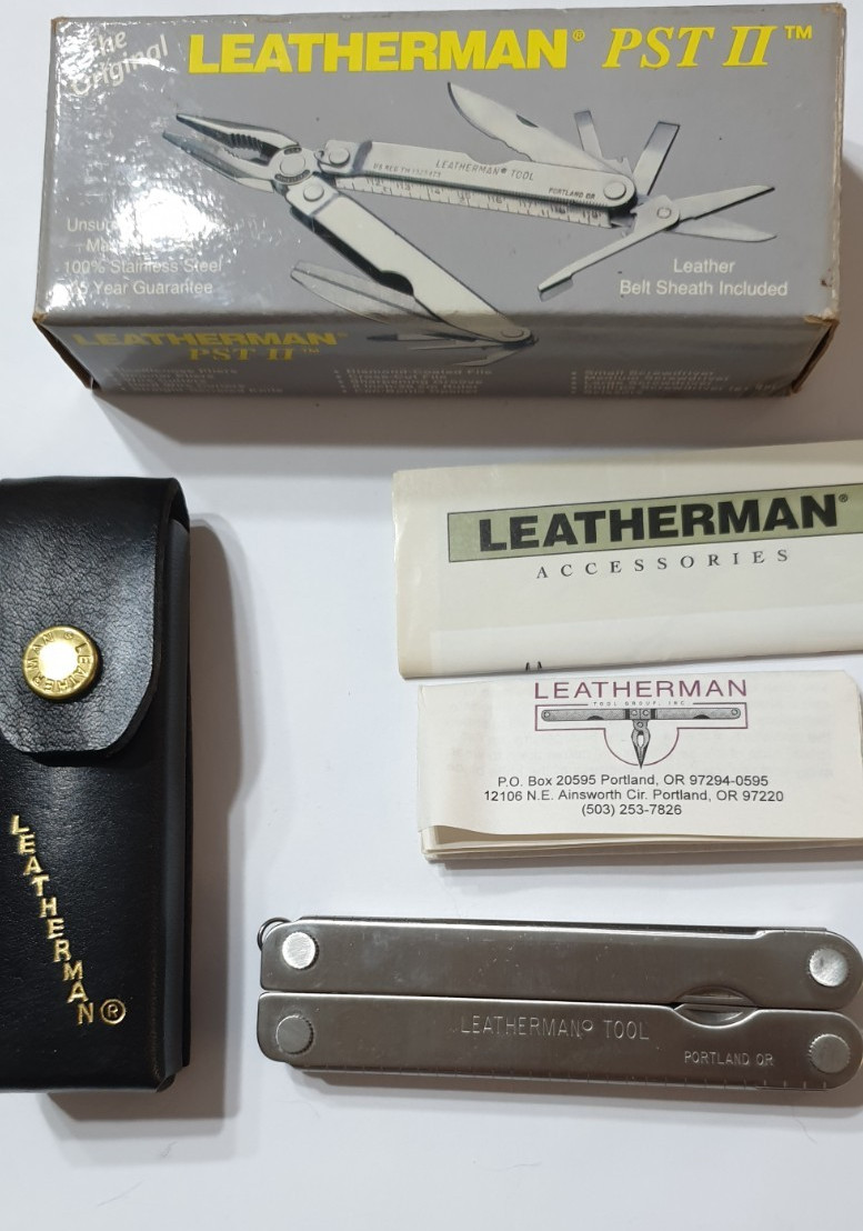🔥🔥 Leatherman PST II Stainless Multi-Tool New in Box Rare Retired Collectable