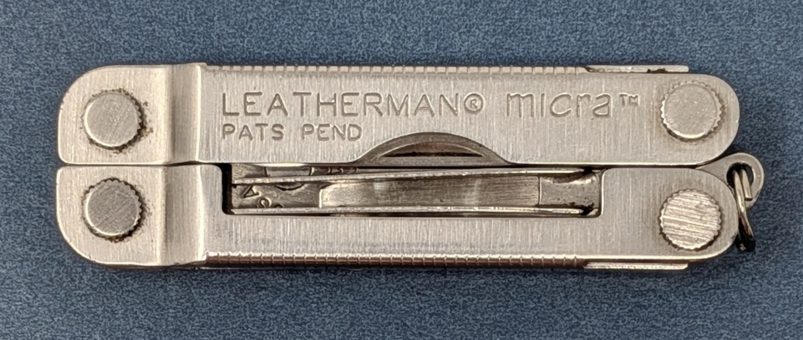 Leatherman Micra Multi-Tool Knife Scissors Tweezers Stainless