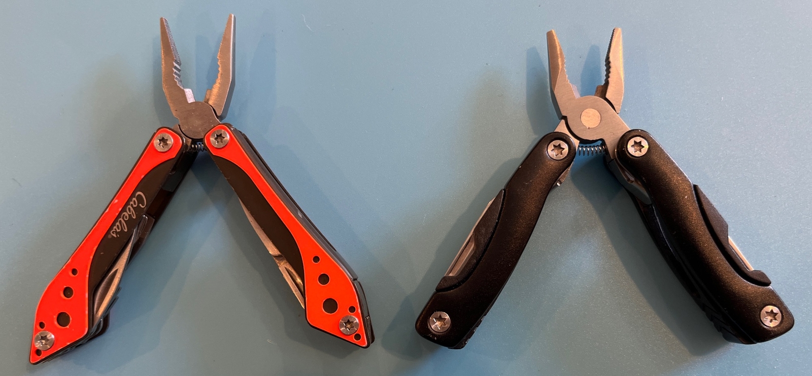 Cabelas Multi Tool and APOA Foundation , 7 Tools Each, Two Multi Tools