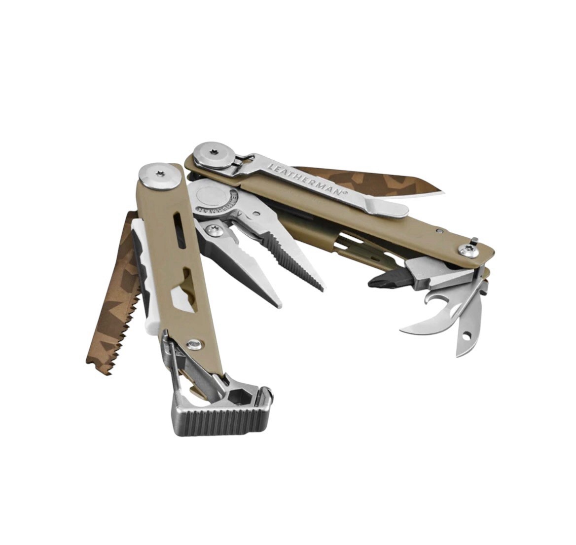 Leatherman Limited Edition Sandstorm Signal Multi-Tone Camo Cerakote