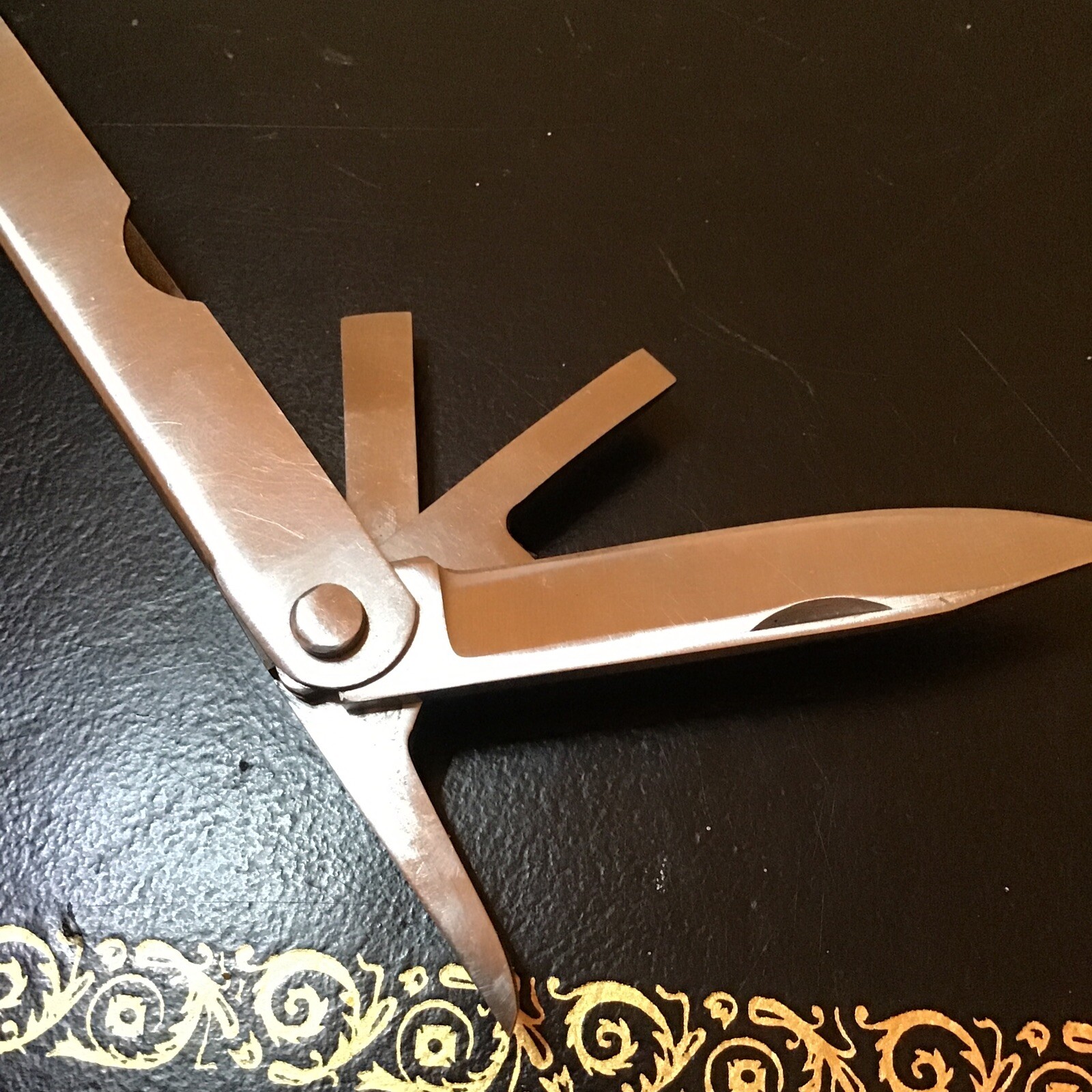 * Pro-Case® Folding Stainless Multi-Tool Knife With Black Case