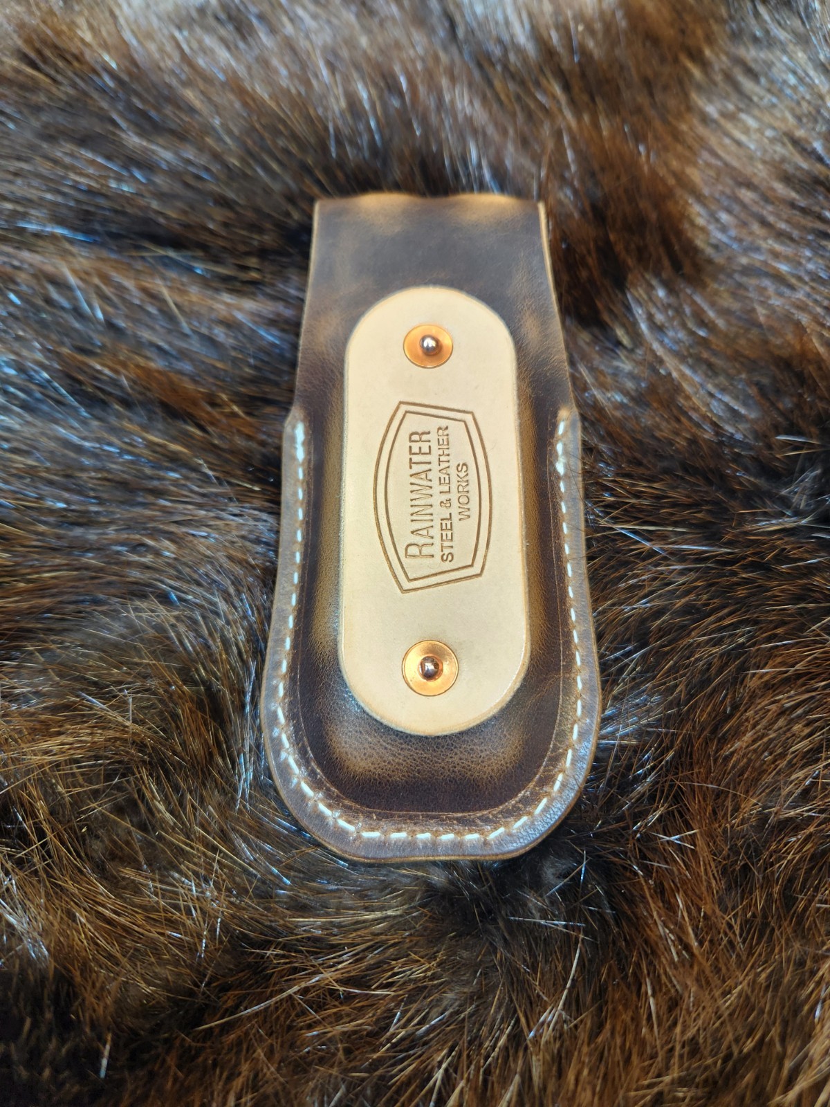 LeatherMan Supertool 300 Leather Sheath Top Grain Horween Handmade in Kentucky