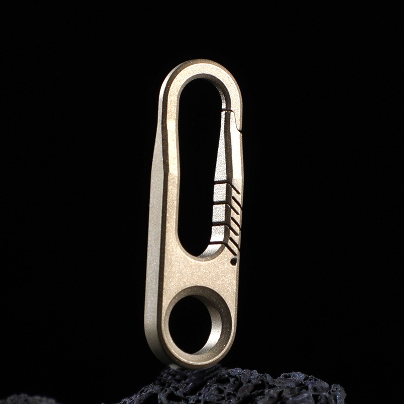 1PC Titanium Zipper Pull Replacement Detachable Zipper Puller Zipper Pull Tab