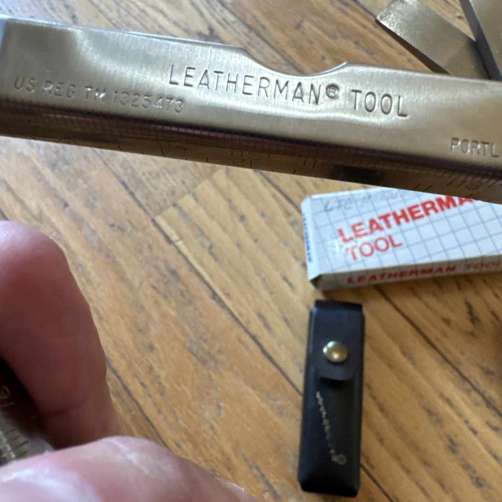 LEATHERMAN PST US PAT 1325473 MULTI TOOL EARLY MODEL POCKET SURVIVAL TOOL