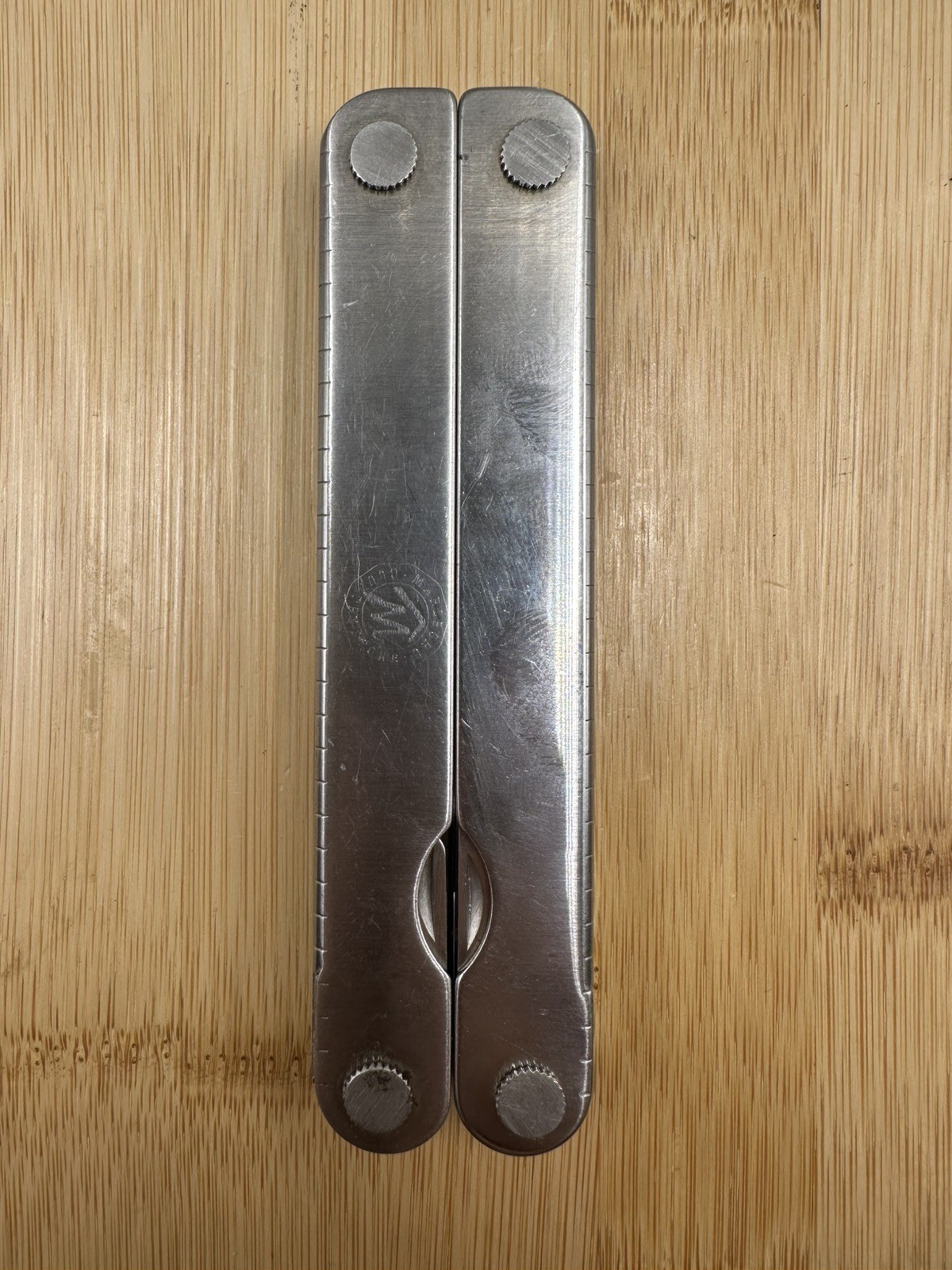 Vintage Leatherman PST Silver Multitool with Marlboro County Store Branding USED
