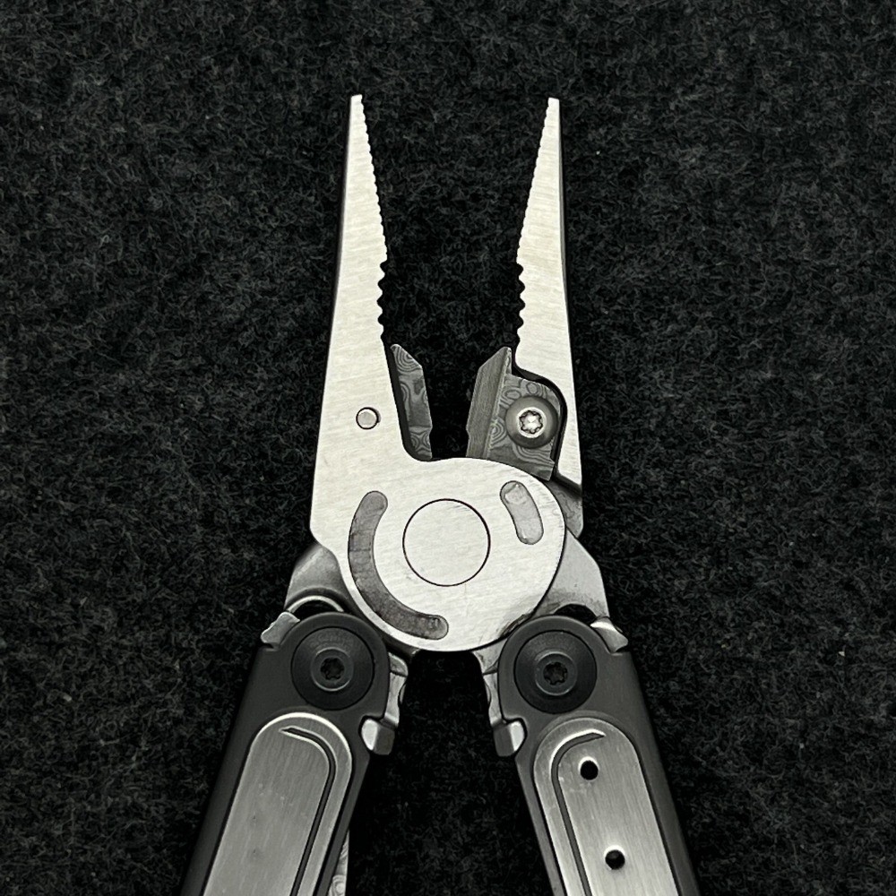 Damascus Replacement Wire Cutter Inserts For Leatherman Surge TTI Wave ARC P4 P2