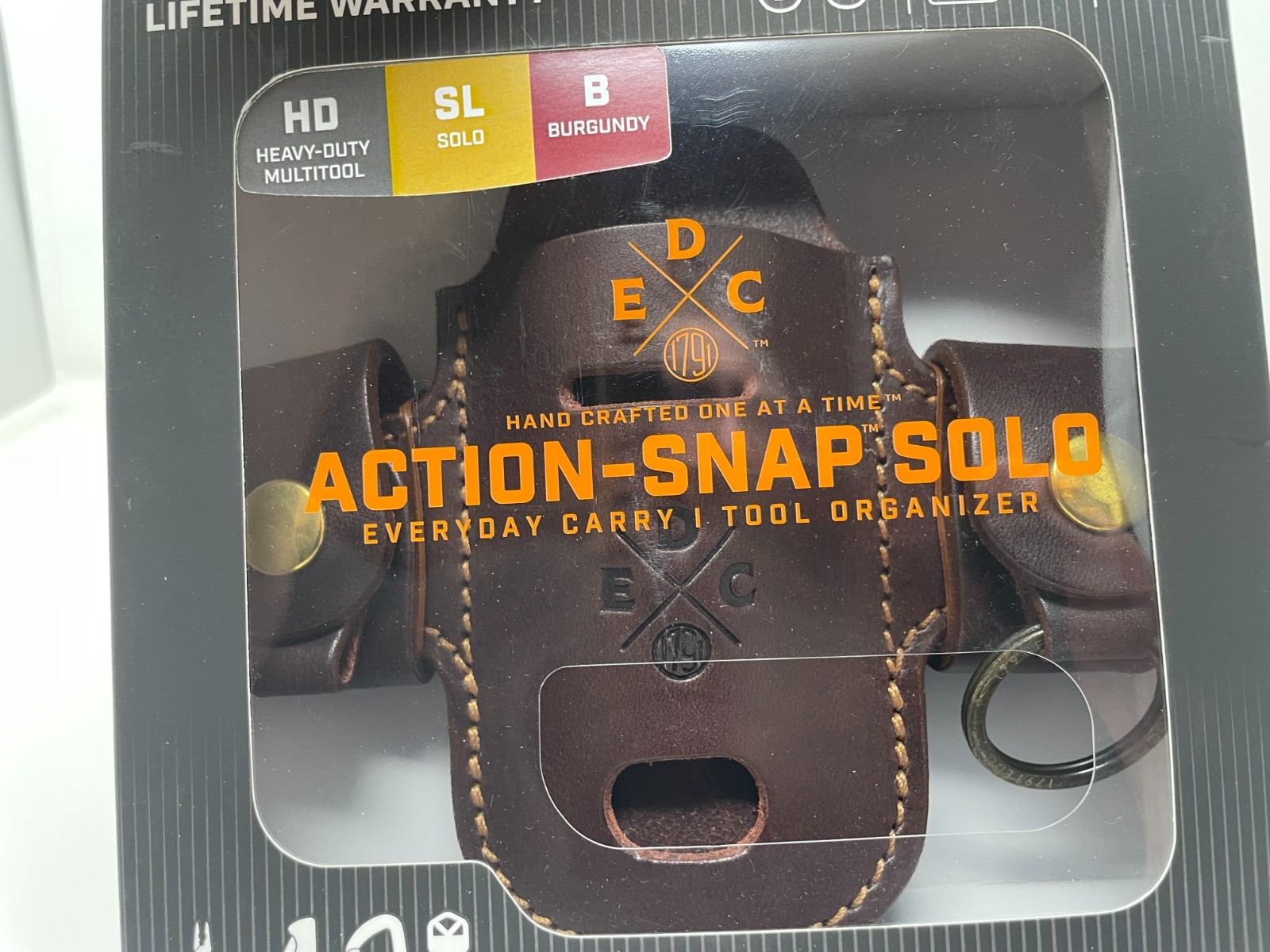 1791 EDC Action- Snap Multitool Everyday Carry Tool Organizer Black