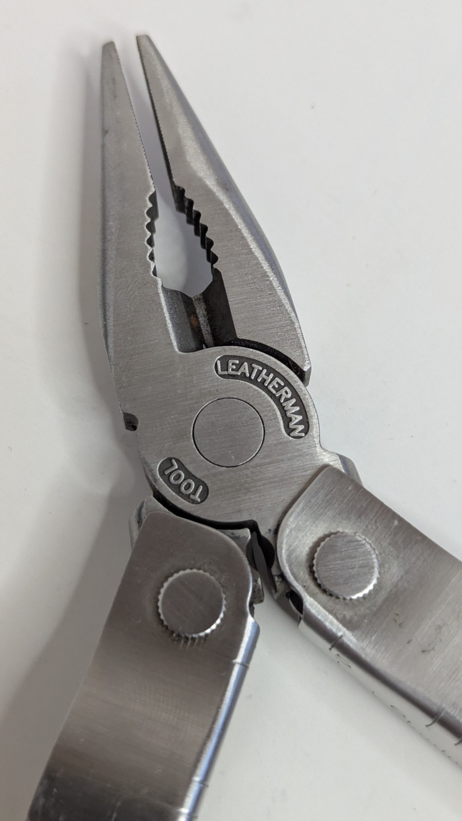 Leatherman Retired SUPER TOOL 200 Multi-Tool Stainless Date Stamp ~ 04/2003~EUC!