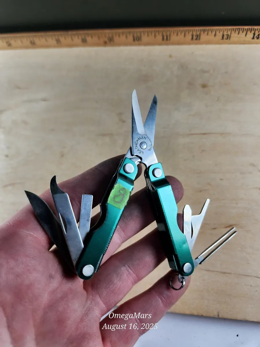 Leatherman Micra Green #8 Light usage