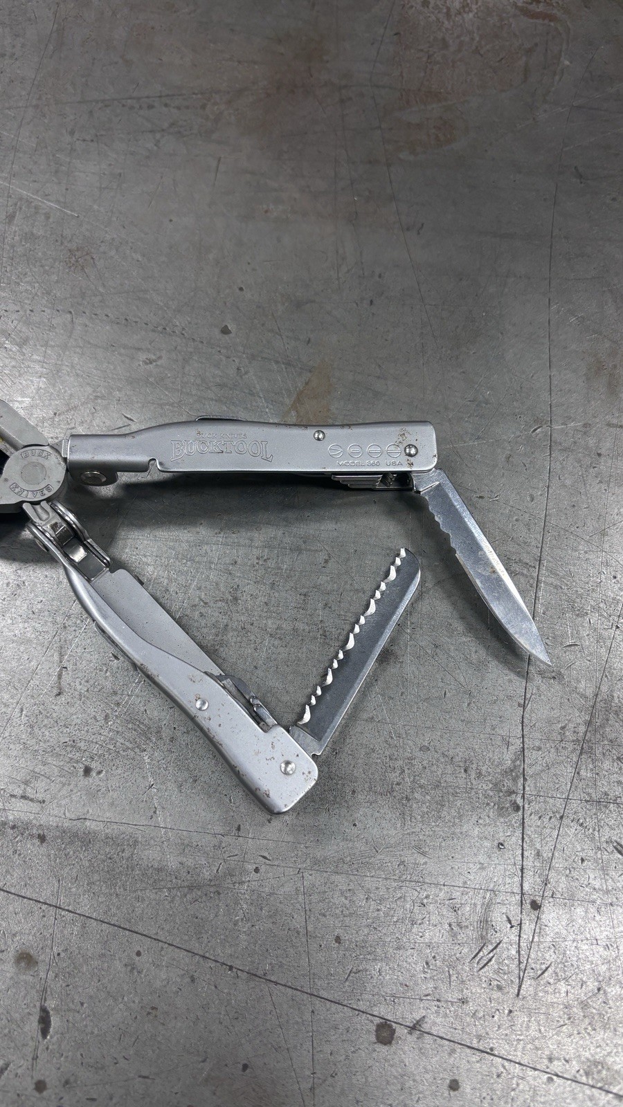 Buck Knives BuckTool 360 Multi-Tool USA Made w/ Original Sheath