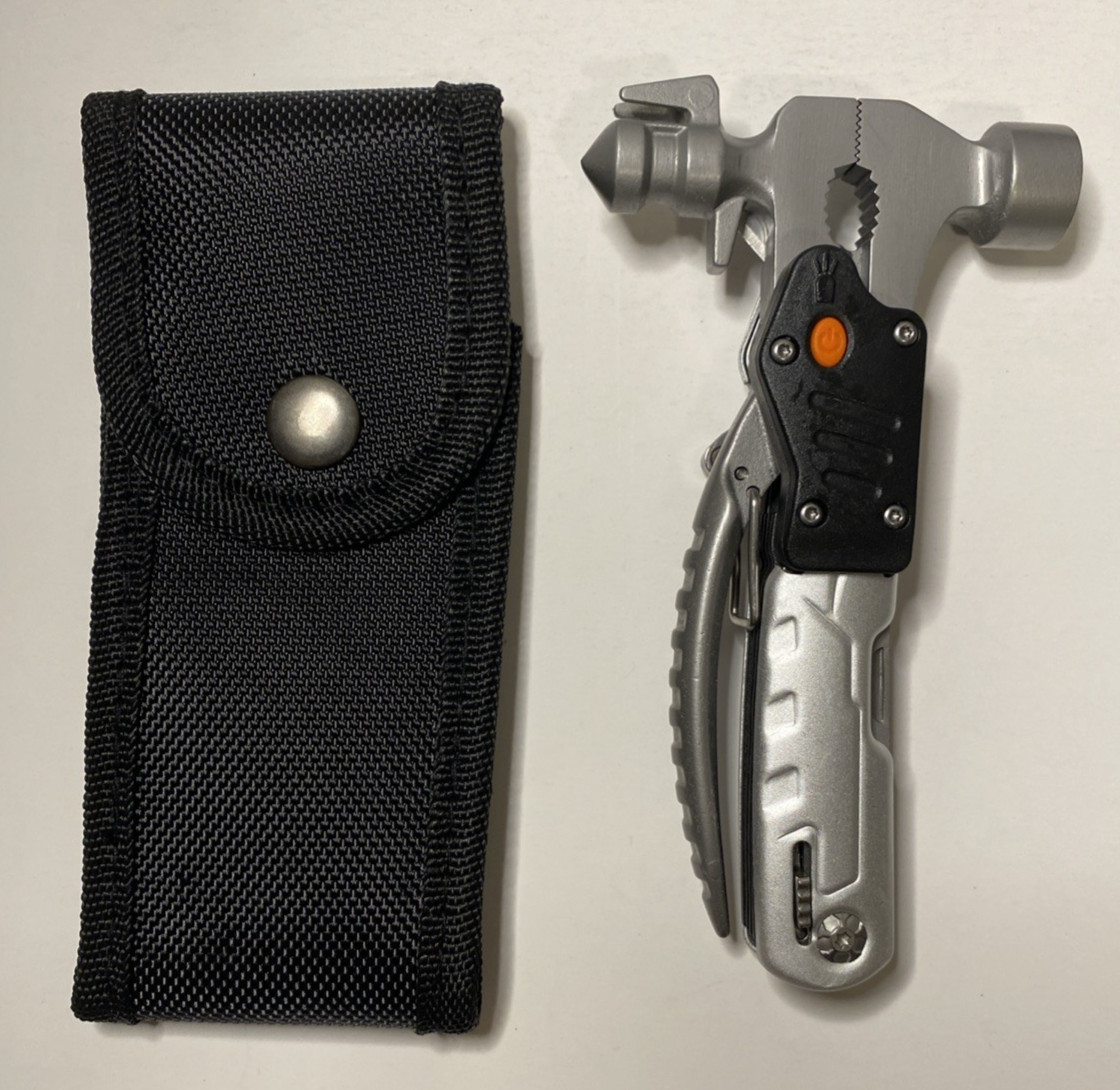 Outdoor Multifunctional Hammer Multitool 16-in-1 Folding Knife Tool