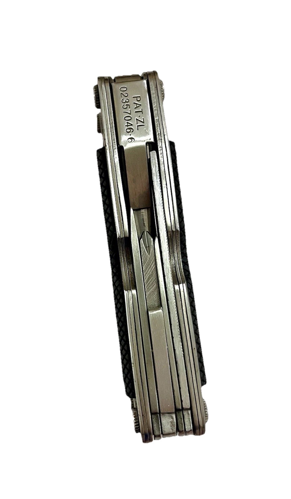 9-in-1 Stainless Steel Multi-Tool Pliers with Knife Screwdrivers Ruler Pat ZL