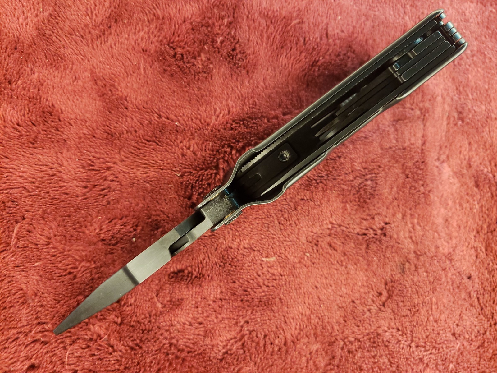 🔪 Leatherman Black Rebar Multi Tool Factory Serviced