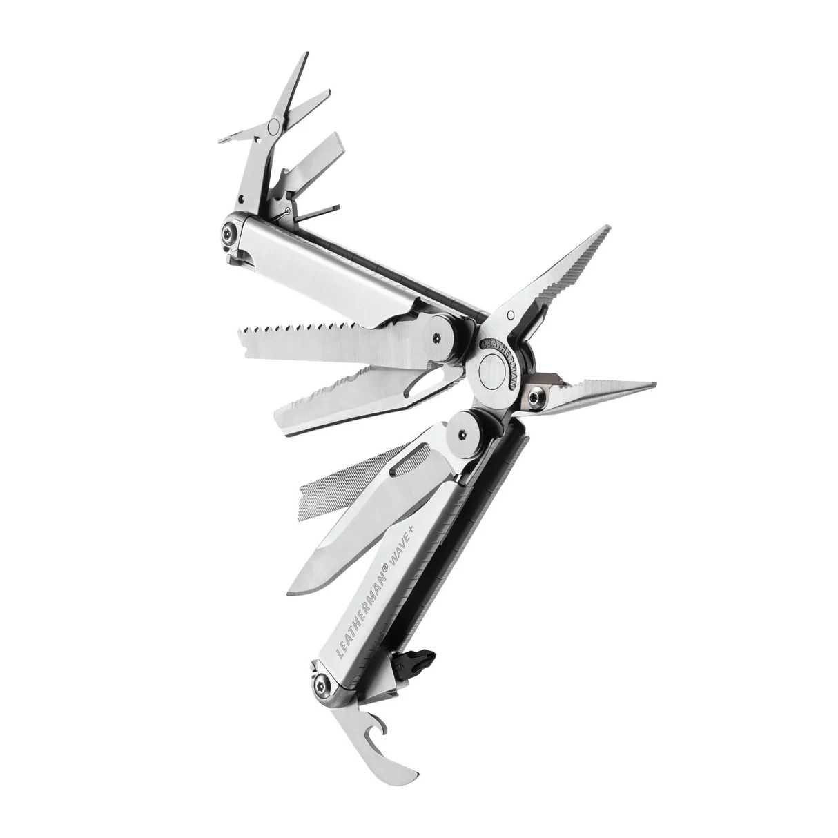NEW Leatherman 832533 Multi-Tool 18 Tools Wave + Black/Stainless Steel