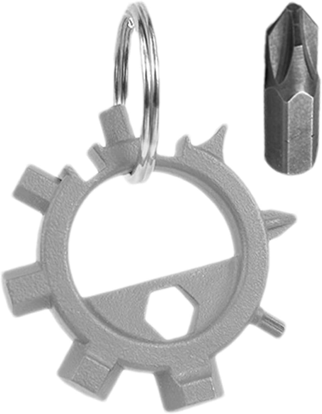 Keychain Screwdriver Lightweight Screw Driver Multi-Function Repair Tool Outdoor