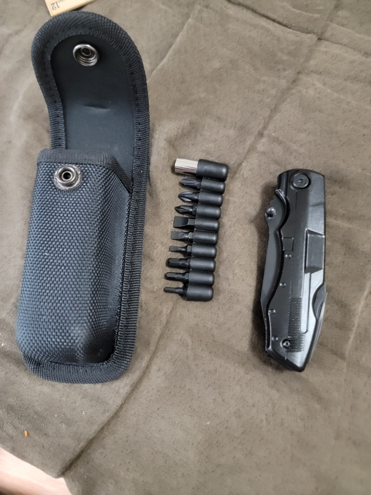 Falcon Professional Multi Tool Knife 14 Different Functions W/Black Sheath