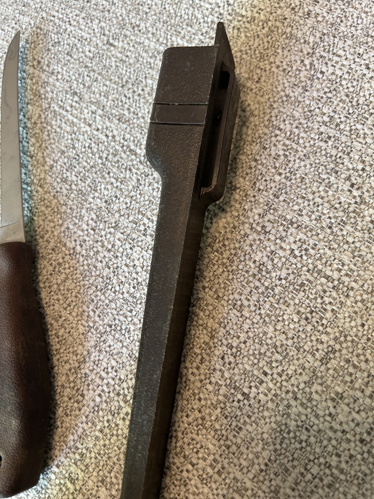 Vintage Buck 123 ^ Fillet Knife Lakemate Hard Plastic Sheath- #3