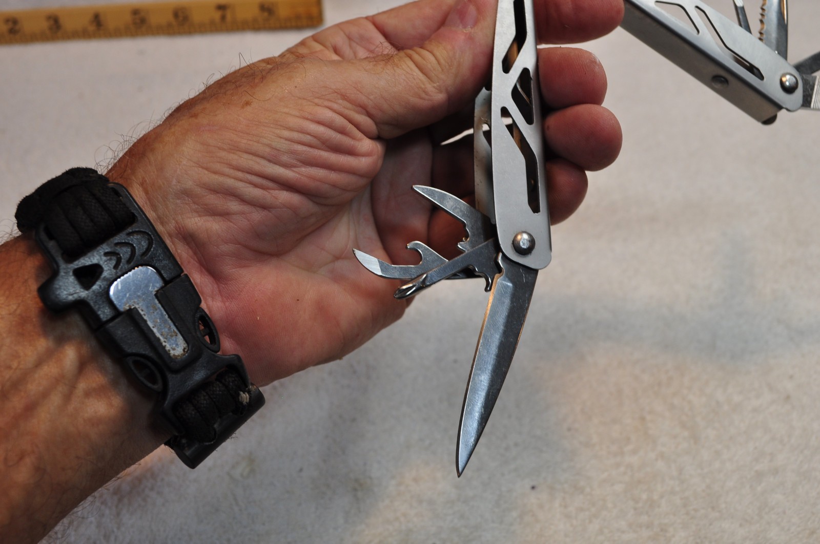 All Stainless Steel Multi Tool , Unknown Maker ,See Pictures,