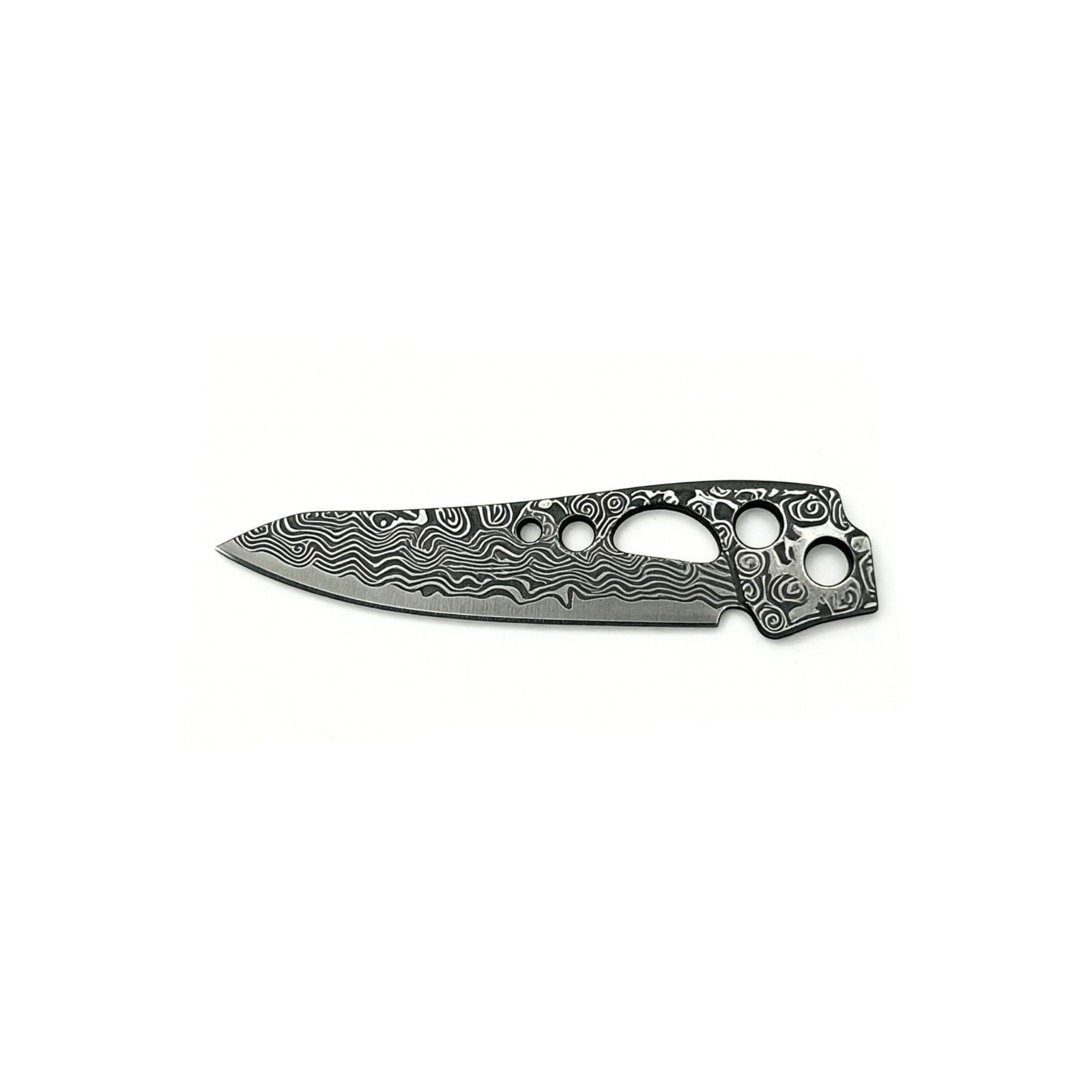 Custom VG10 Damascus Blade for LEATHERMAN SKELETOOL – CNC, 60HRC