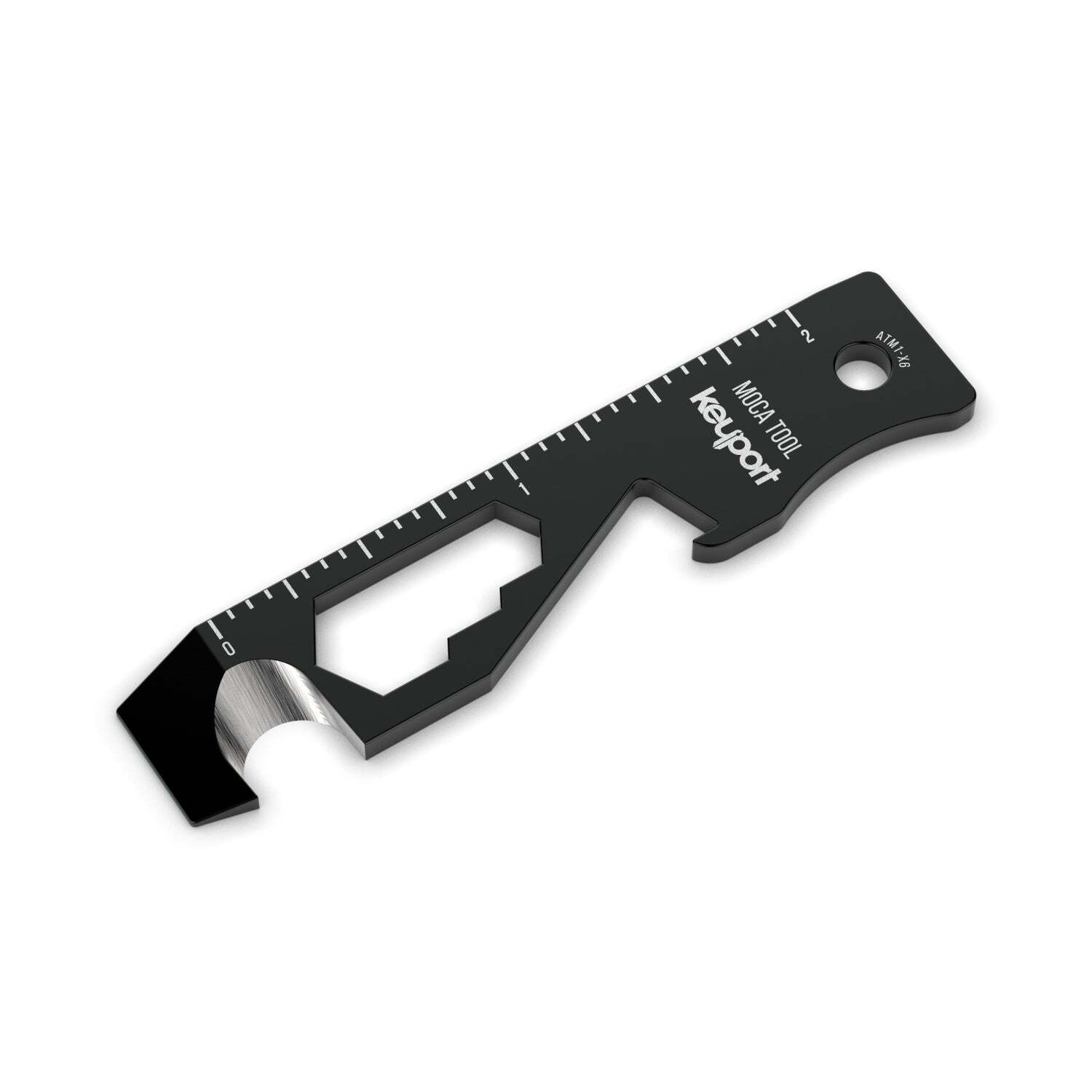 Keyport MOCA 10-in-1 Keychain Multitool | EDC Multi Tool – Prybar, Bottle Opener