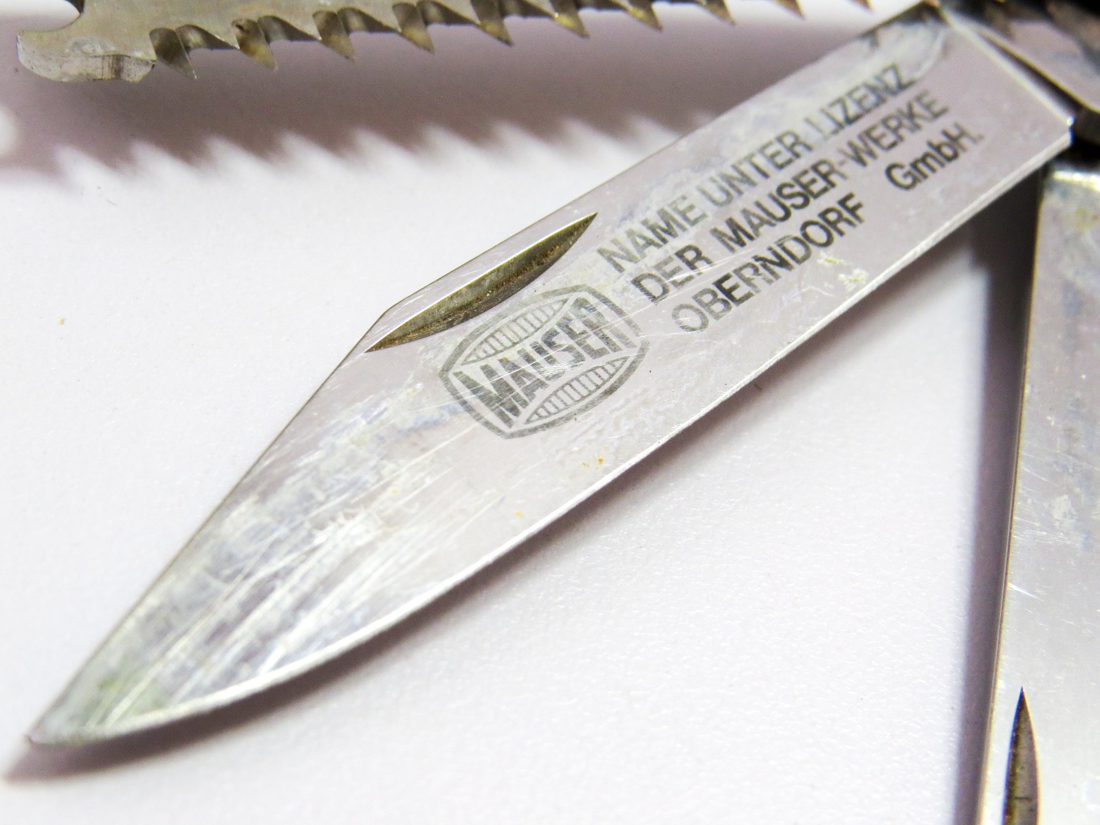 Victorinox 108mm Mauser Swiss Army 5-Blade Pocket Knife – Broken Saw Blade