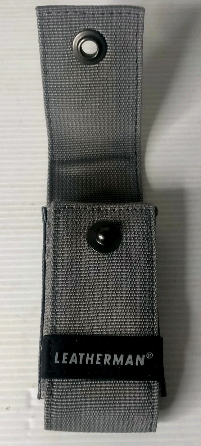 Leatherman Nylon Sheath Free P2 P4 Multi Tool Grey Genuine Belt Holster Pouch