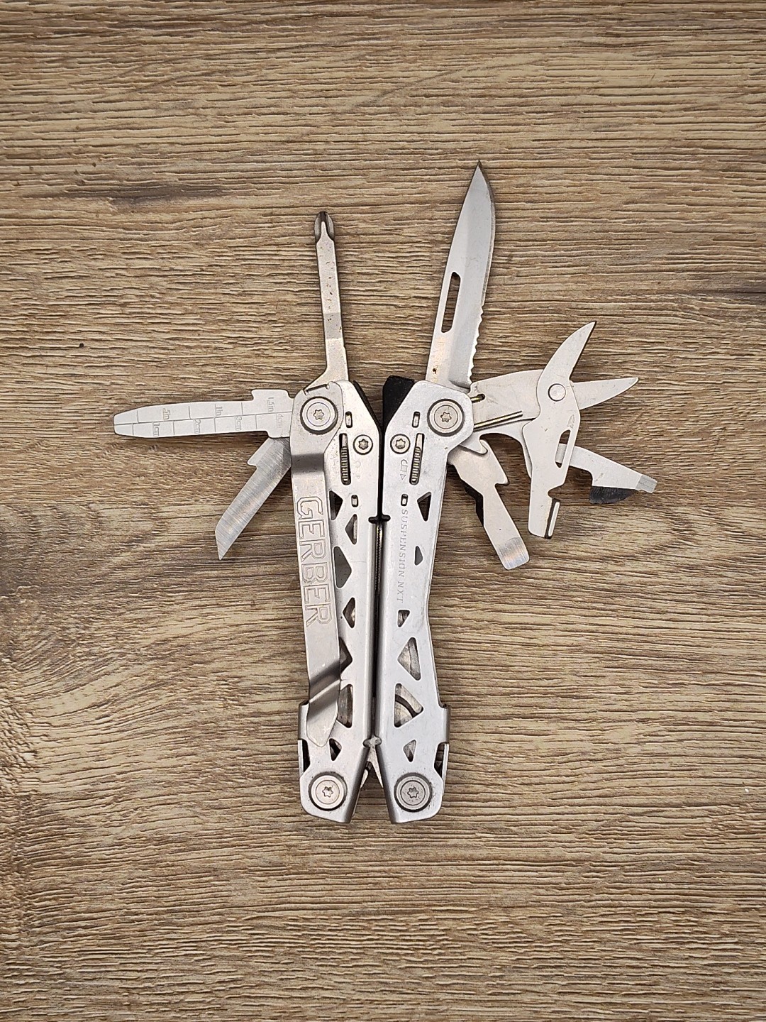 Gerber Suspension NXT Stainless 9 Tool Multi-Tool Pliers Used