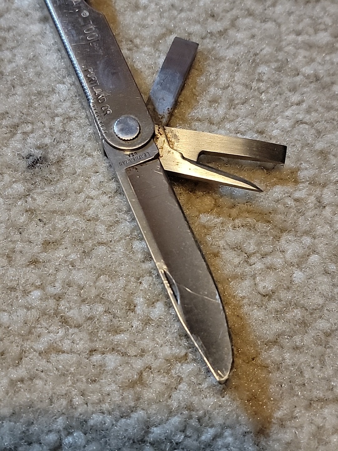 Vintage Original Leatherman Multi Tool TM 1325473 Portland OR NEEDS CLEANED