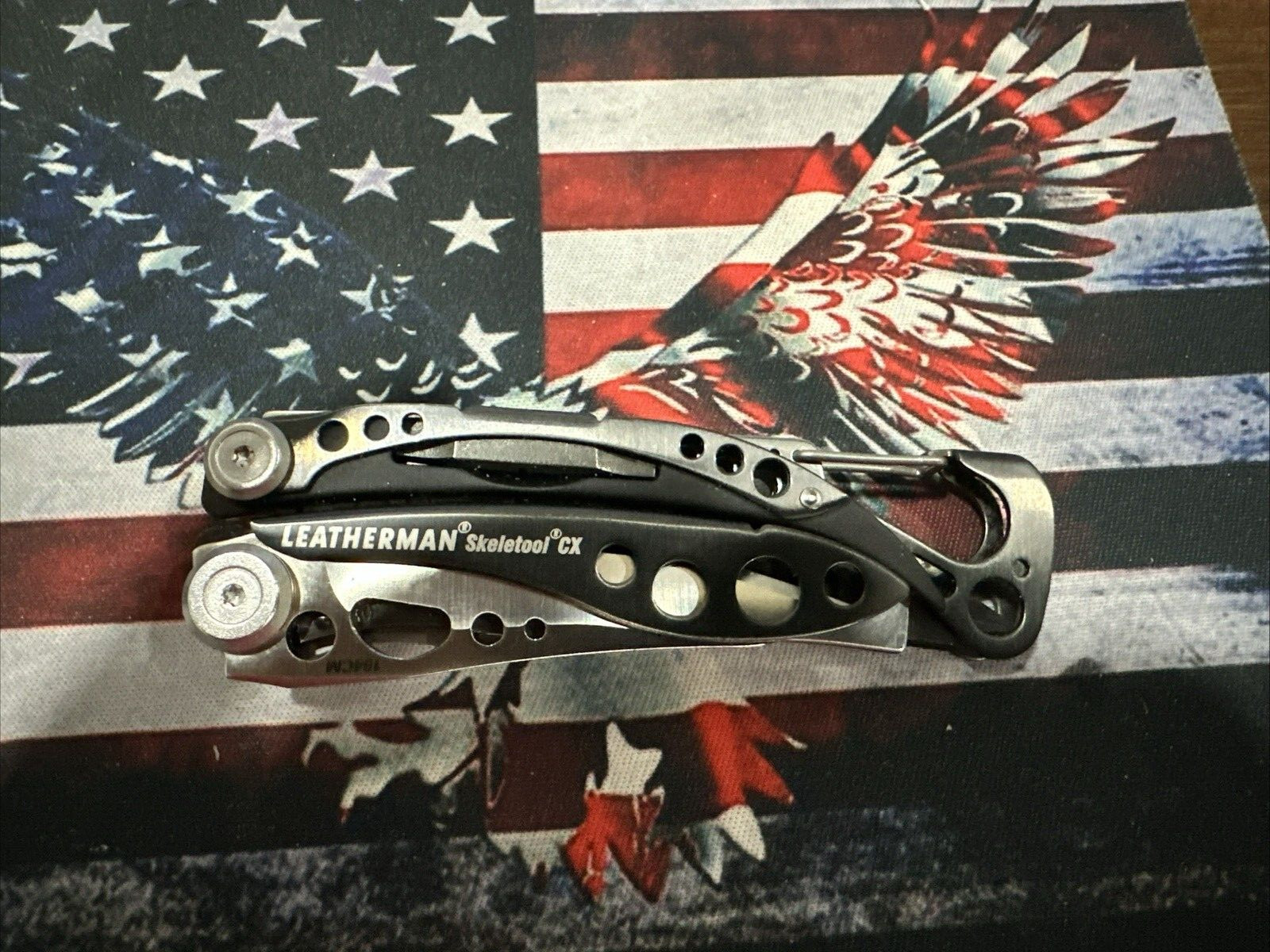 2023 Leatherman Skeletool CX MultiTool 154CM w/New Hard Nylon Sheath