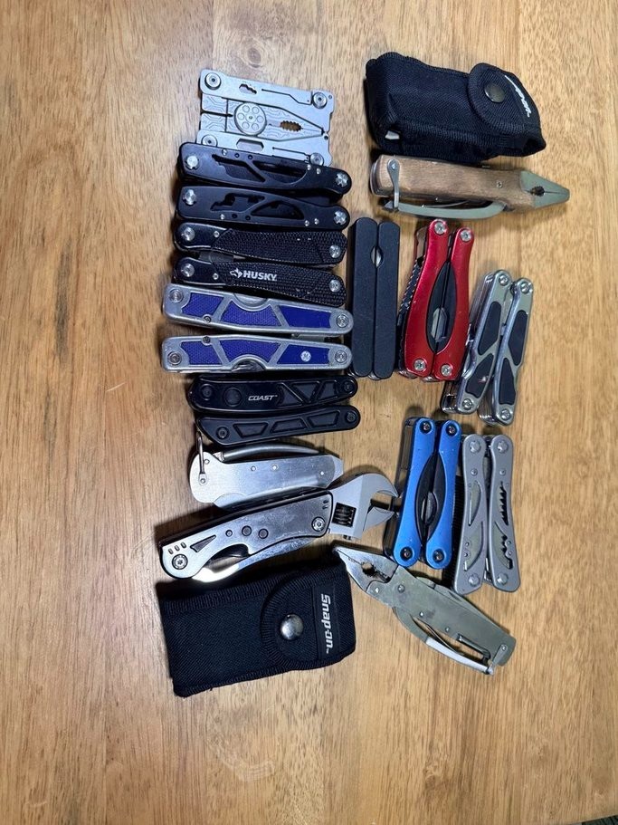 Lot Of 16 Multitools Some Brands Some Cases