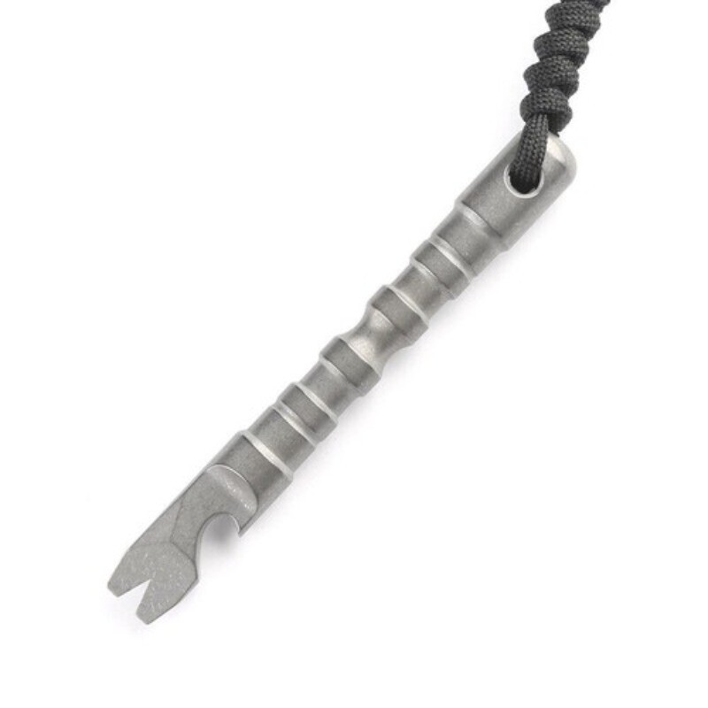 Titanium Crowbar Keychain Multi Functional Compact