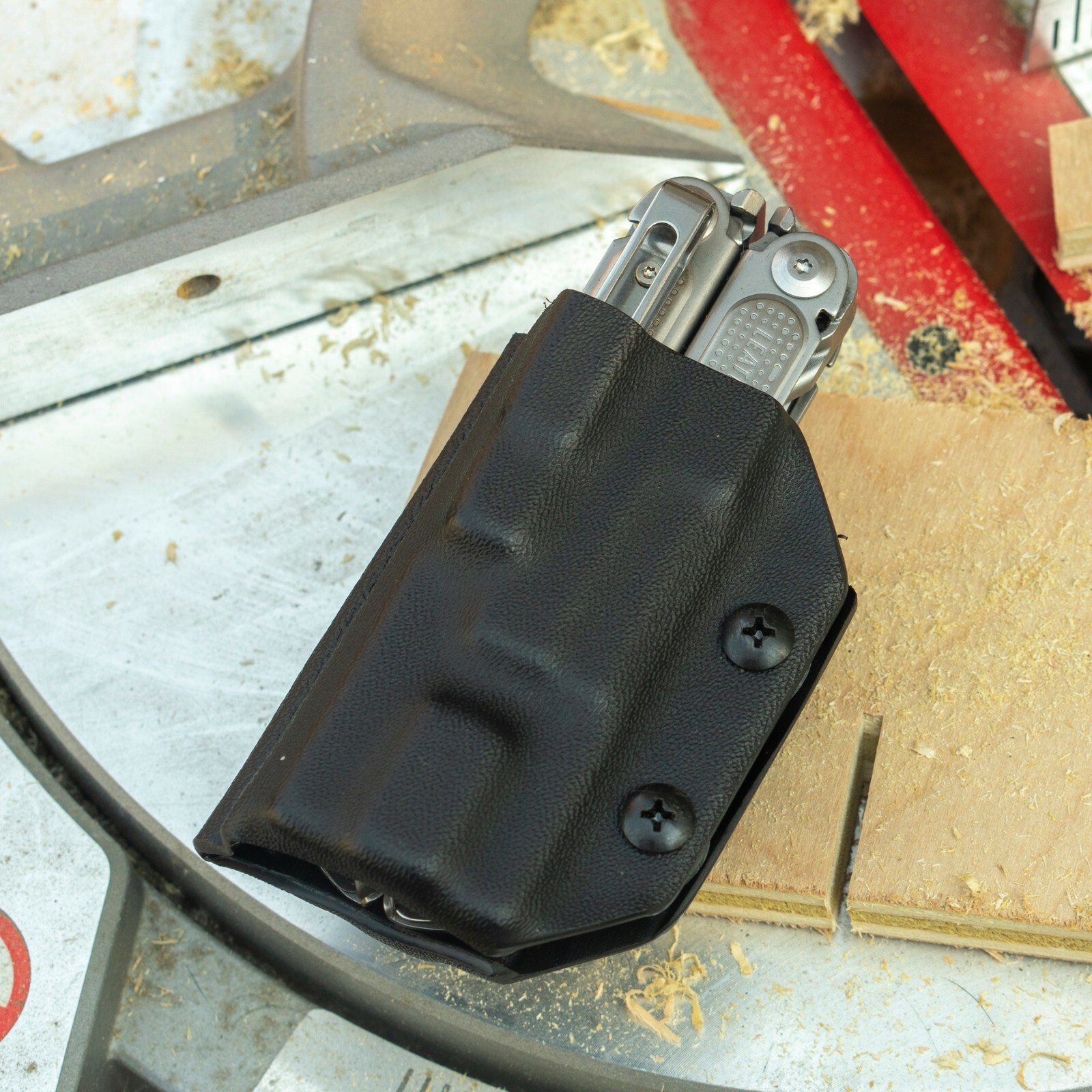 Clip & Carry Kydex Sheath Holder Cover for LEATHERMAN FREE P4 MultiTool USA Made