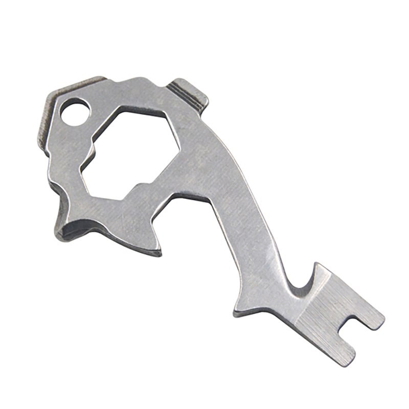 20-in-1 Stainless Steel Multi Tool Keychain EDC Survival Outdoor Camping