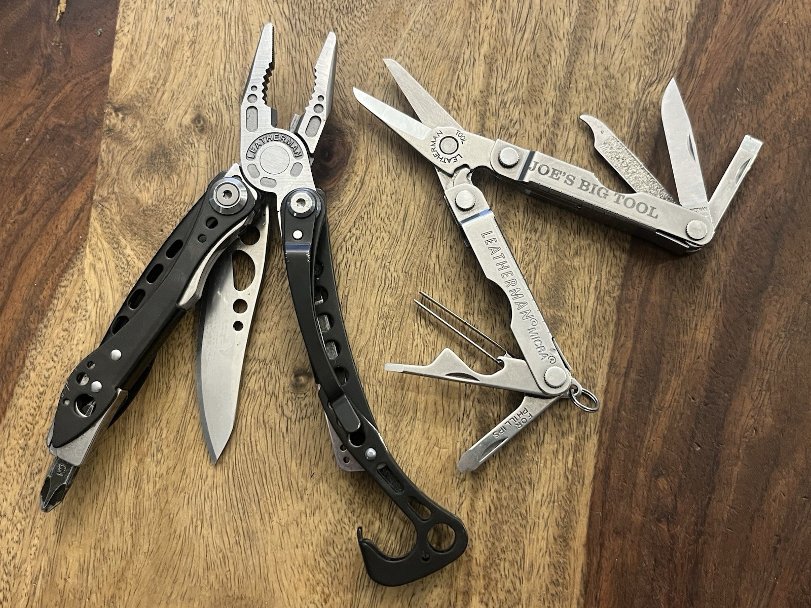 Leatherman Skeletool CX MultiTool 154CM Blade w/Sheath & MICRA (Lot Of 2)