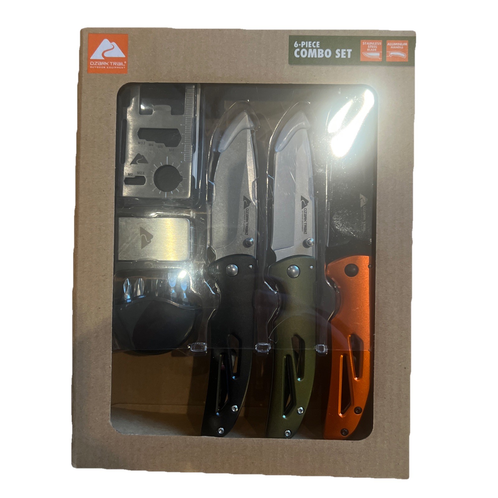 OZARK TRAIL OUTDOOR EQUIPMENT 6-PIECE COMBO SET NEW IN BOX
