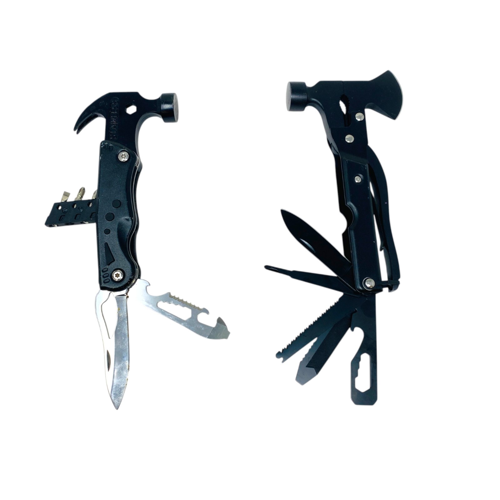 Blue Ridge Multi Tool Hammer Hatchet Axe 2 Piece Camping Pocket Tool Set Lot