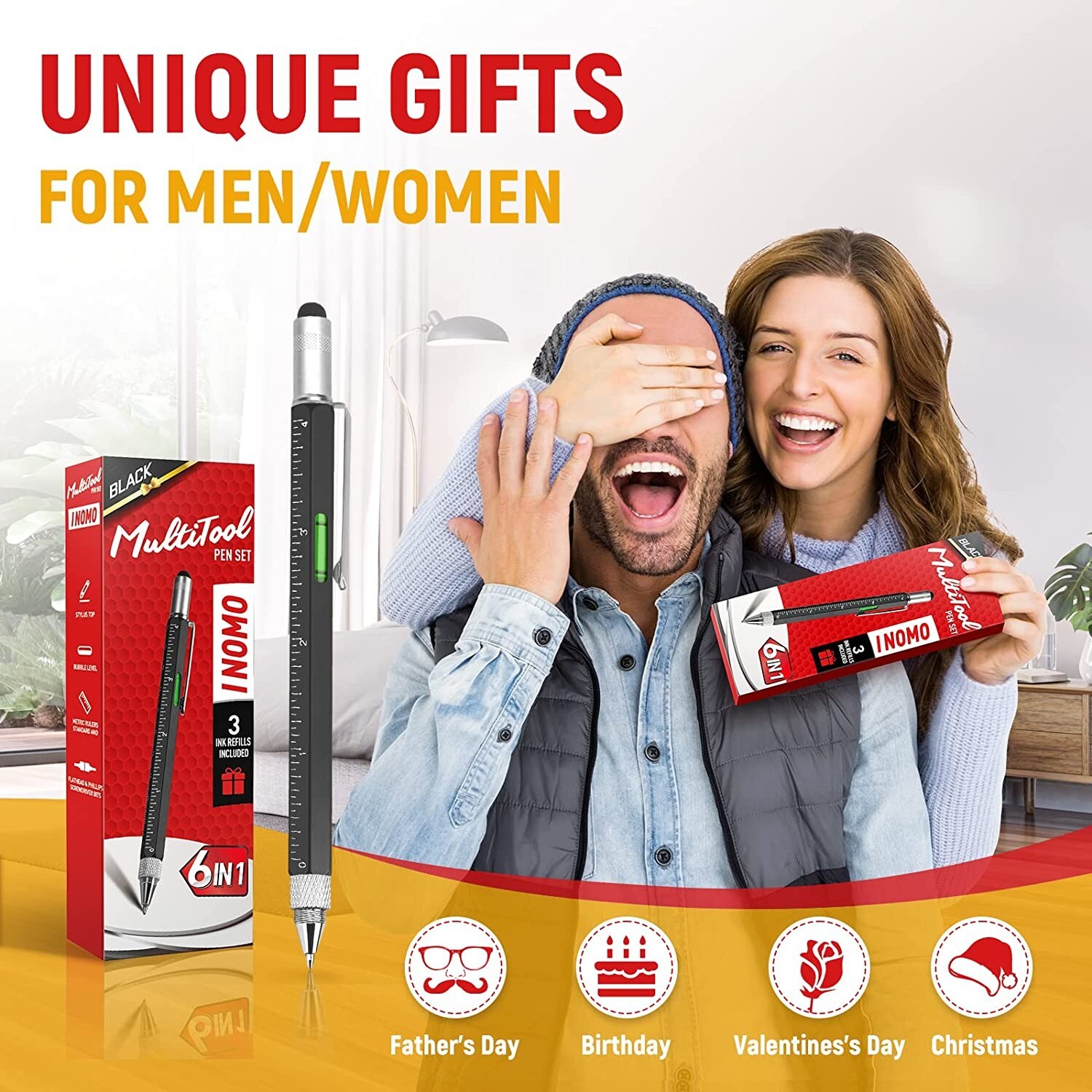 Multitools Pens Stocking Stuffers Unique Gifts Cool Gadgets For Men For Dad