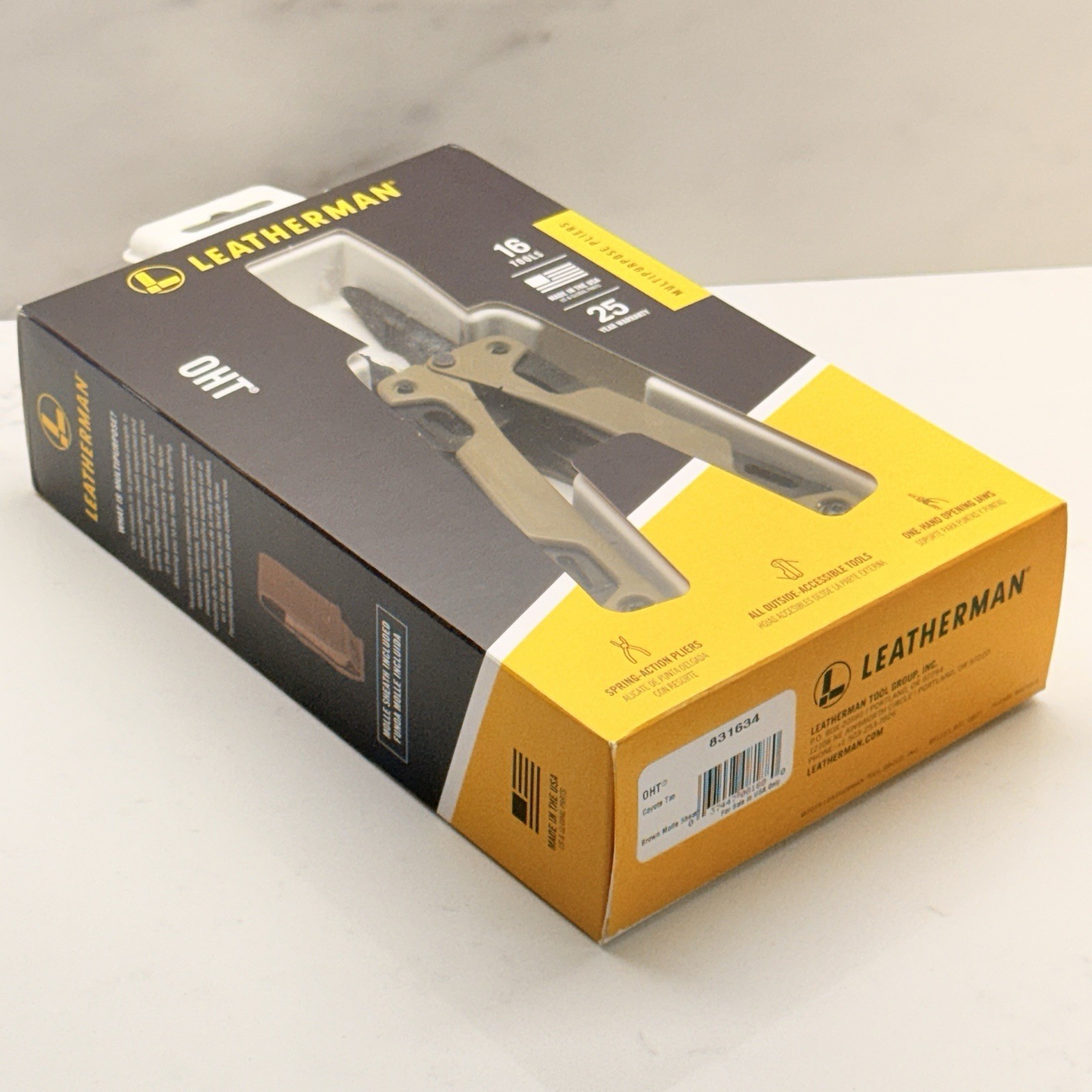 Leatherman OHT Coyote Tan/Brown. New in a sealed shell Collector Grade Item