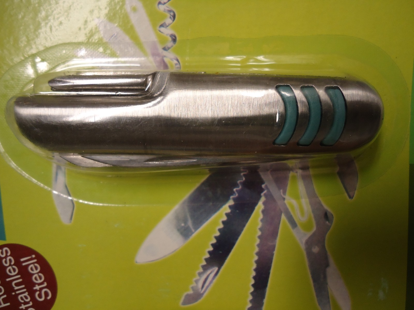 Nature trek Camping Supplies Multi Function Stainless Steel Pocket Knife