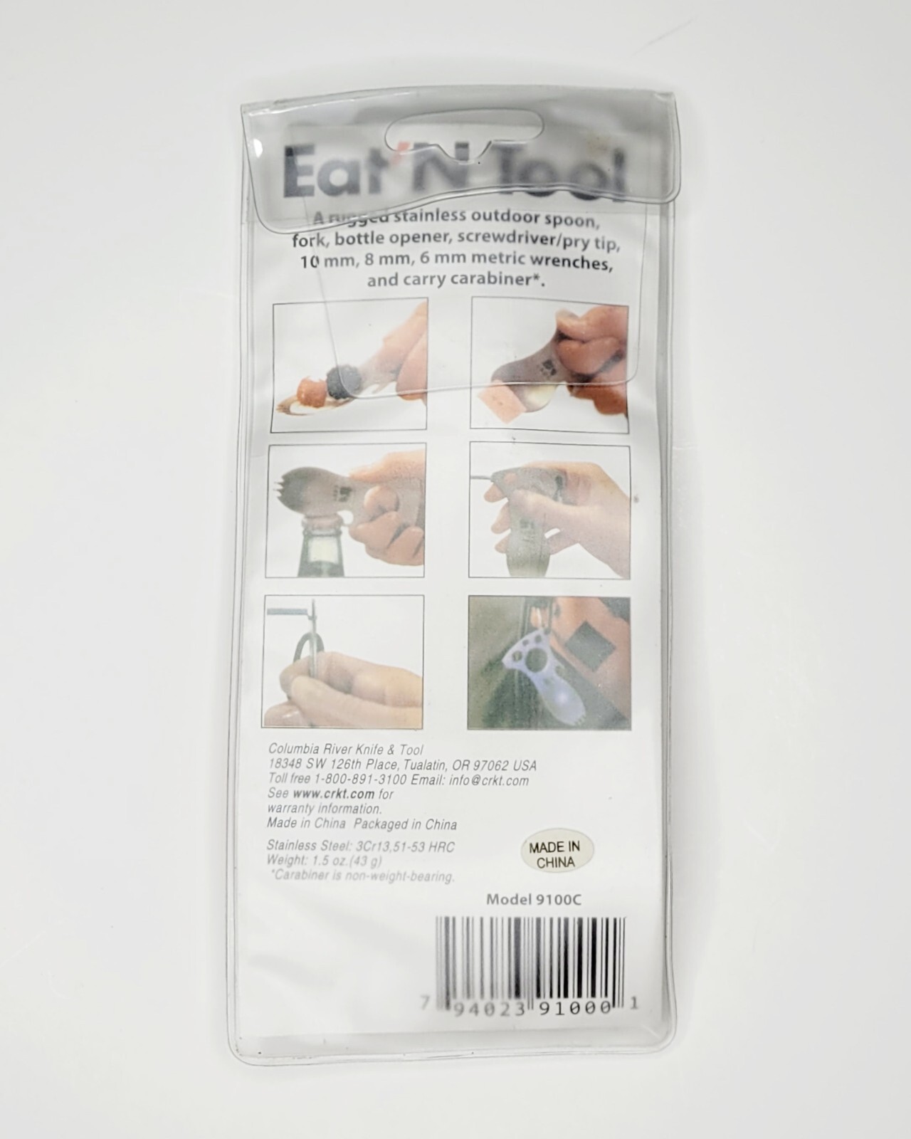 Camping Spoon Multi-Tool Eat’N Tool i.D. Works Outdoor CRKT Model 9100C – NEW