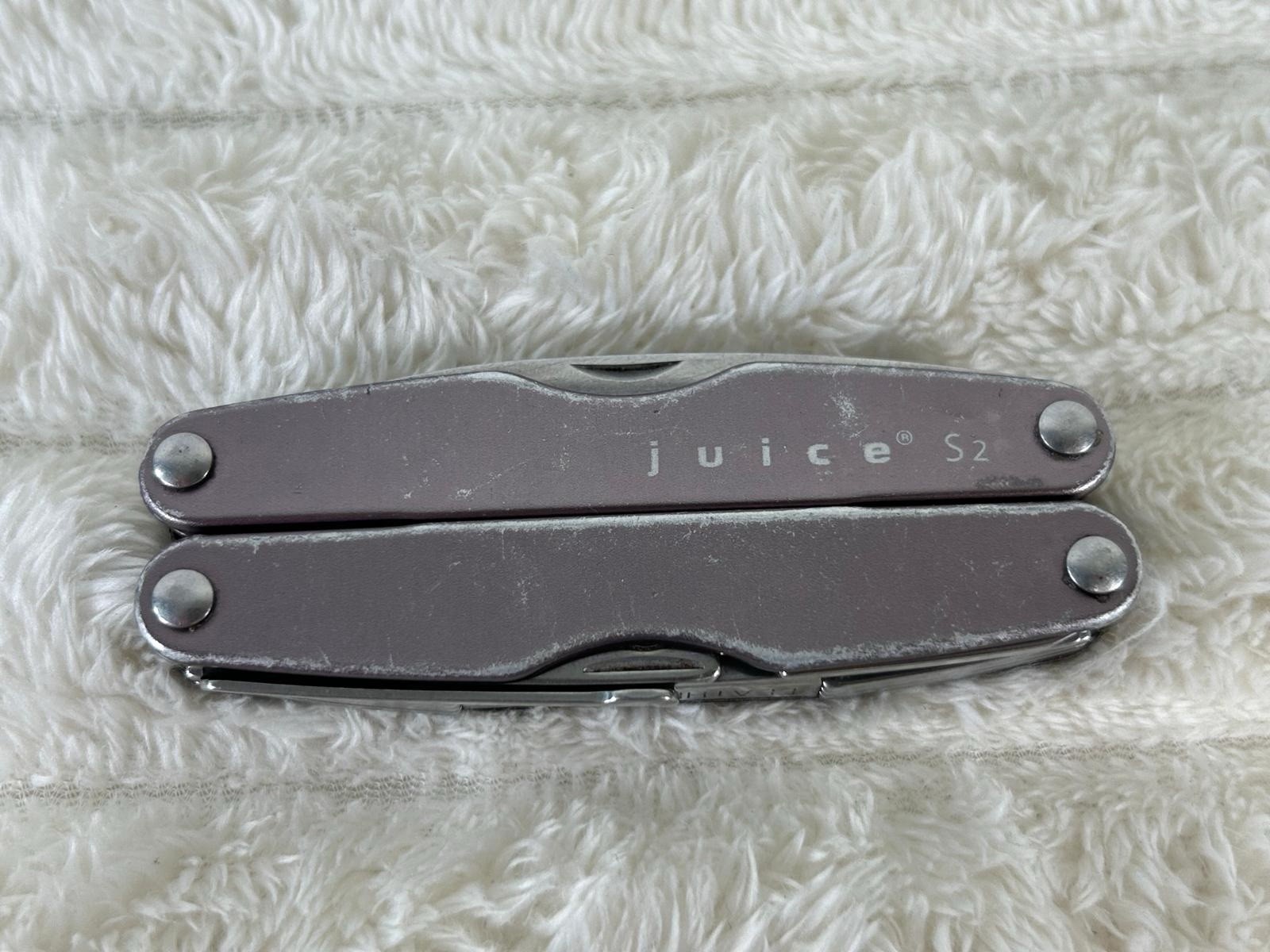 Leatherman Juice S2 Storm Gray Pocket Multi-Tool Rare Discontinued Old Model