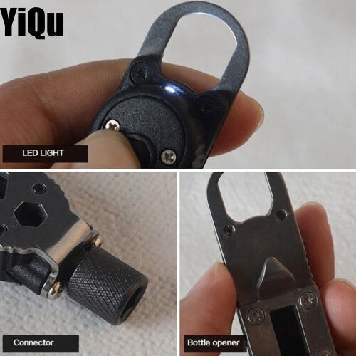 New Multifunction Tactical EDC Mini Pocket Knife Survival Multitool Keychain