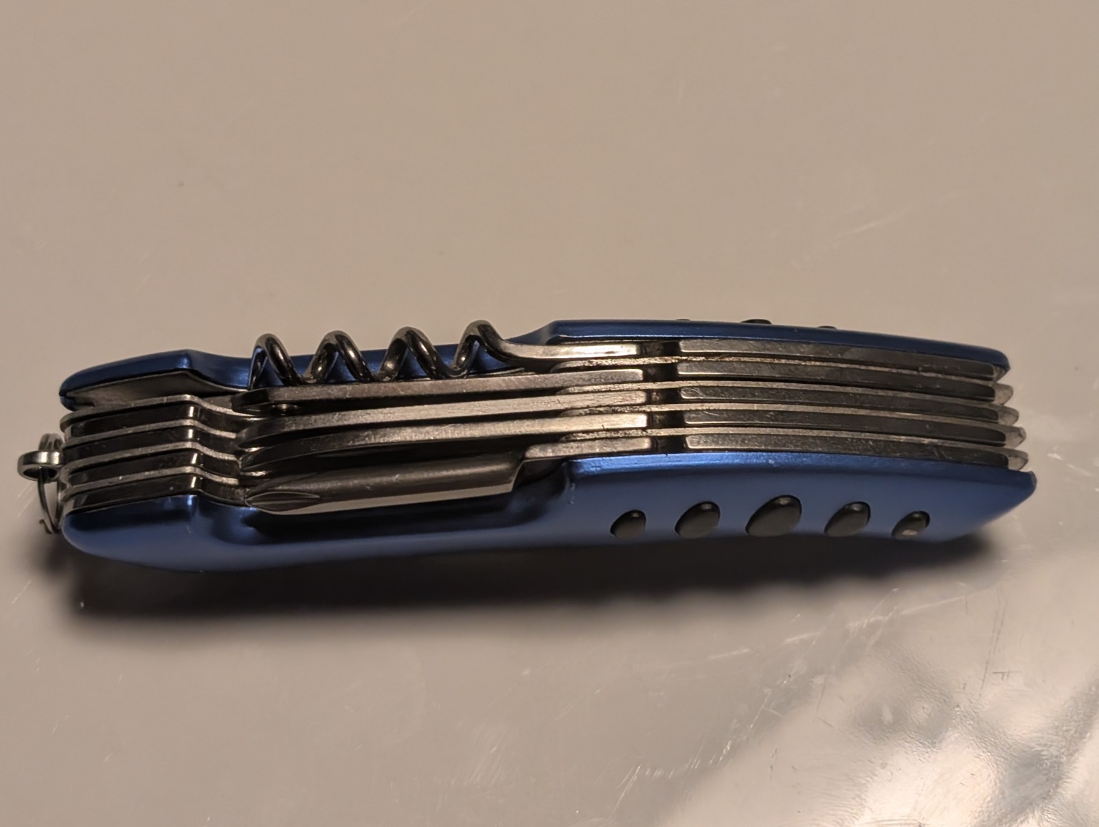 Sharper Image 11-in-1 Multi-Tool Pocket Knife Kit Set Used