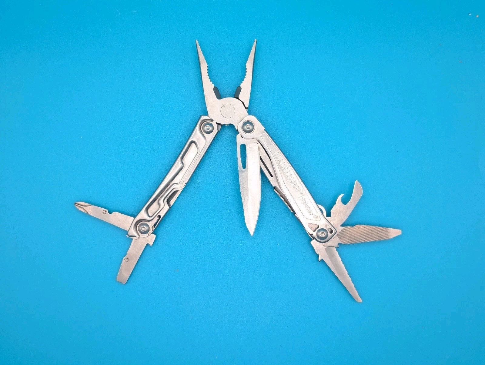 Leatherman Bolster 13 Tool Stainless Steel Multi-Tool!